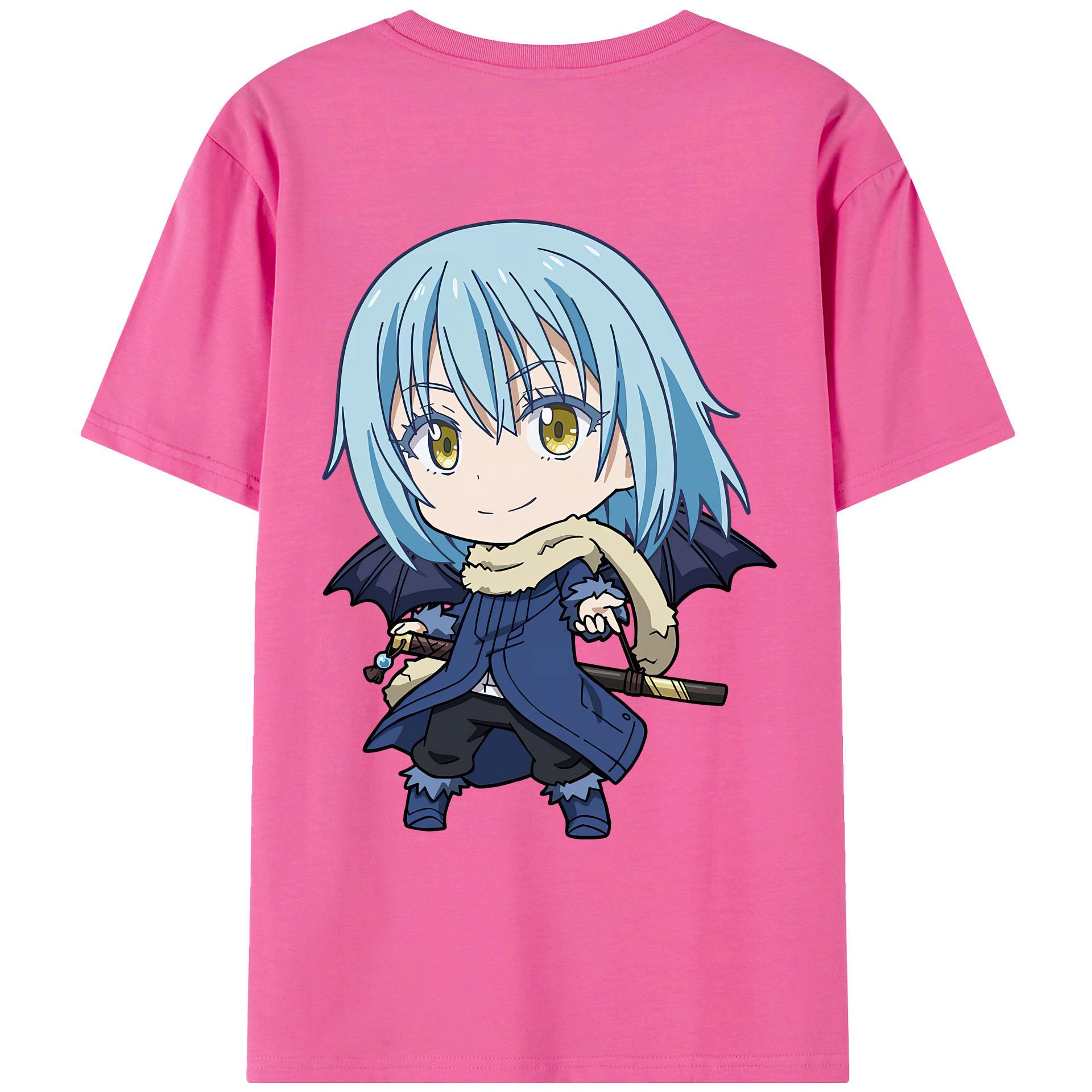 （画像用） 転スラ Regarding Reincarnated to Slime レディース半袖Tシャツ(バックプリント)